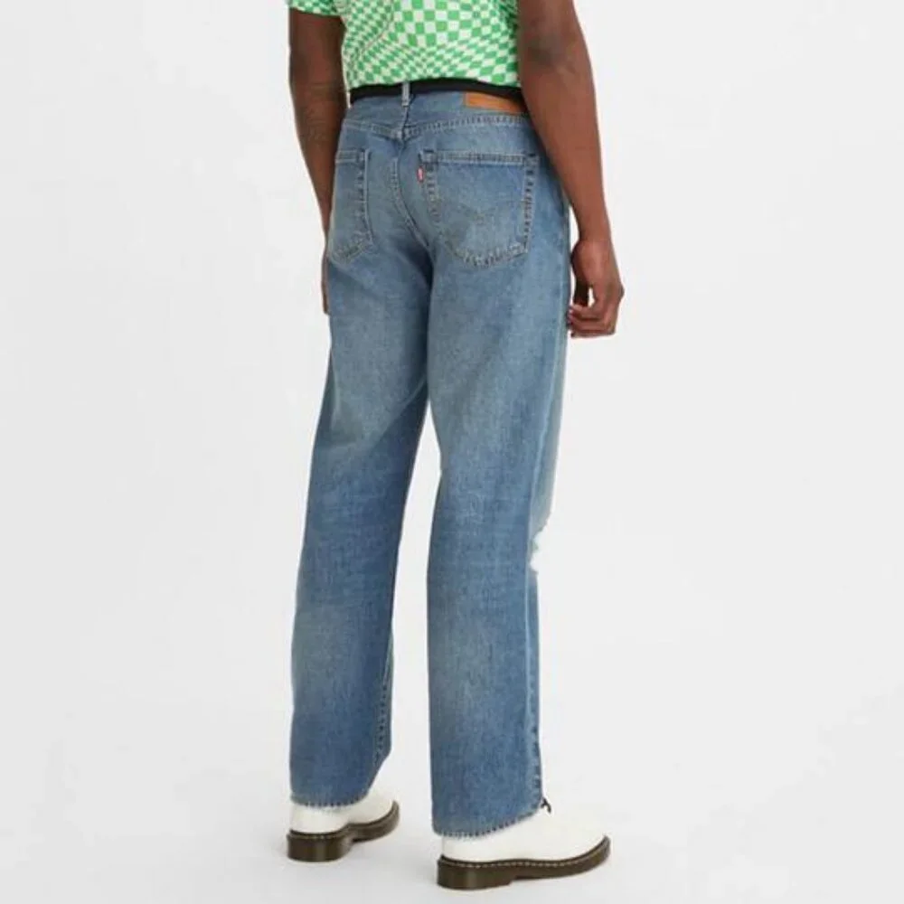 NWT Levi's 50s Straight Denim Jeans Medium Rinse Blue Size 36